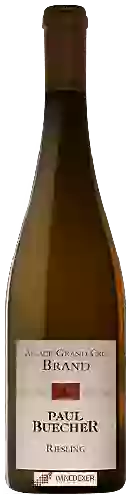 Wijnmakerij Paul Buecher - Riesling Alsace Grand Cru 'Brand'