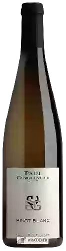 Wijnmakerij Paul Ginglinger - Pinot Blanc