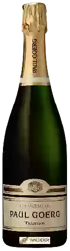 Wijnmakerij Paul Goerg - Tradition Brut Champagne Premier Cru