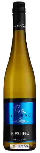 Wijnmakerij Peter Weinbach - Riesling Medium Dry Wijnmakerij Peter Weinbach - Riesling Medium Dry