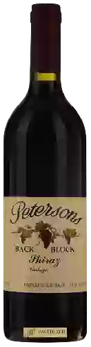 Wijnmakerij Petersons - Back Block Shiraz