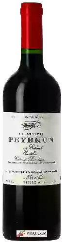 Château Peybrun - Cuvée Colombe Cadillac - Côtes de Bordeaux Château Peybrun - Cuvée Colombe Cadillac - Côtes de Bordeaux