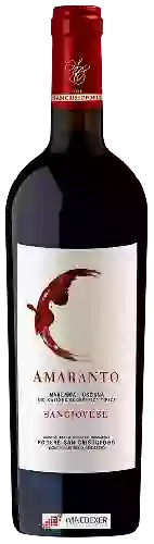 Wijnmakerij Podere San Cristoforo - Amaranto Sangiovese