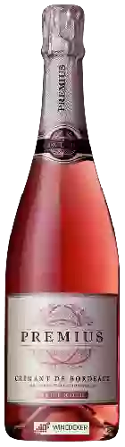 Wijnmakerij Premius - Crémant de Bordeaux Brut Rosé
