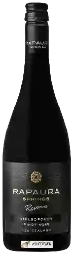 Wijnmakerij Rapaura Springs - Reserve Marlborough Pinot Noir