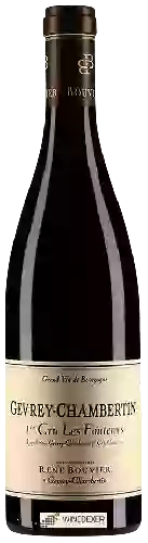 Wijnmakerij René Bouvier - Gevrey-Chambertin 1er Cru 'Les Fontenys' Wijnmakerij René Bouvier - Gevrey-Chambertin 1er Cru 'Les Fontenys'