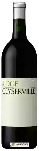 Wijnmakerij Ridge Vineyards - Geyserville