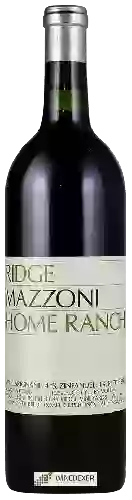 Wijnmakerij Ridge Vineyards - Mazzoni Home Ranch