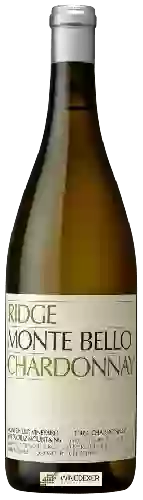 Wijnmakerij Ridge Vineyards - Monte Bello Chardonnay