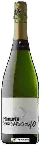 Wijnmakerij Rimarts - Cava Gran Reserva 40 Brut Nature