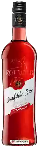 Wijnmakerij Rotwild - Dornfelder Rosé Lieblich