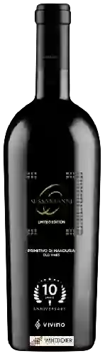 Wijnmakerij San Marzano - Sessantanni Limited Edition Vivino’s 10 Year Anniversary Old Vines Primitivo di Manduria