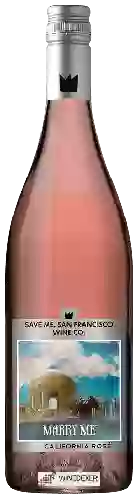Wijnmakerij Save Me San Francisco - Marry Me Rosé Wijnmakerij Save Me San Francisco - Marry Me Rosé