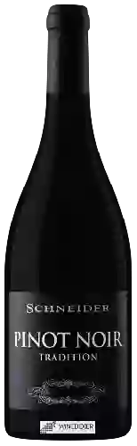 Wijnmakerij Schneider - Pinot Noir Tradition