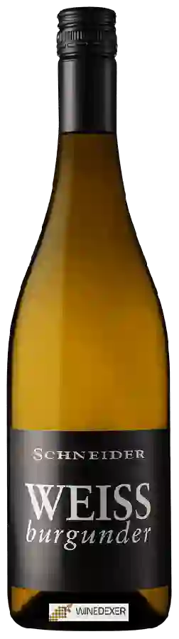 Wijnmakerij Schneider - Weissburgunder Wijnmakerij Schneider - Weissburgunder