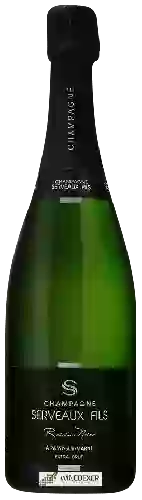 Wijnmakerij Serveaux Fils - Raisins Noirs Extra Brut Champagne Wijnmakerij Serveaux Fils - Raisins Noirs Extra Brut Champagne