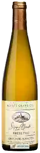 Wijnmakerij Sipp Mack - Riesling Alsace Grand Cru 'Rosacker'
