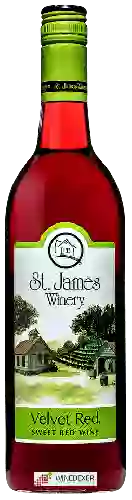 Wijnmakerij St. James - Velvet Red Sweet