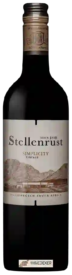 Wijnmakerij Stellenrust - Simplicity Wijnmakerij Stellenrust - Simplicity