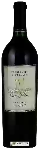 Wijnmakerij Sterling Vineyards - Three Palms Vineyard Merlot