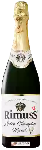Wijnmakerij Strada - Weinkellerei Rahm - Rimuss Apéro Champion Moscato