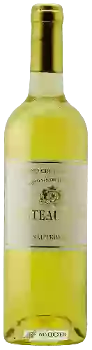 Château Suau - Barsac-Sauternes (Grand Cru Classé) Château Suau - Barsac-Sauternes (Grand Cru Classé)