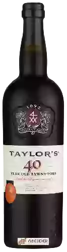 Wijnmakerij Taylor's - 40 Year Old Tawny Port
