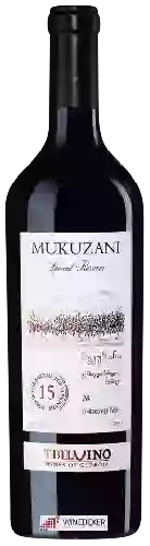 Wijnmakerij Tbilvino - Mukuzani Special Reserve (მუკუზანი განსაკუთრებული მარაგი)