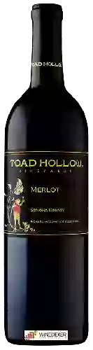 Wijnmakerij Toad Hollow - Merlot Reserve Richard McDowell Vineyard