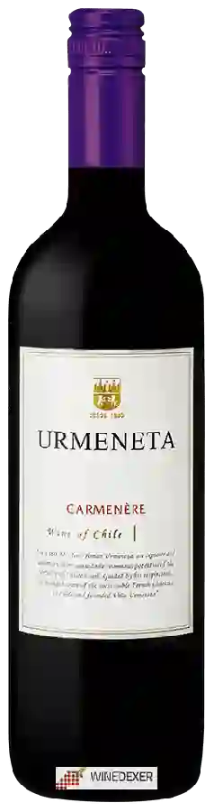 Wijnmakerij Urmeneta - Carmenère Wijnmakerij Urmeneta - Carmenère