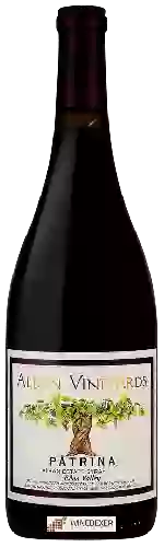 Wijnmakerij Alban Vineyards - Patrina Estate Syrah