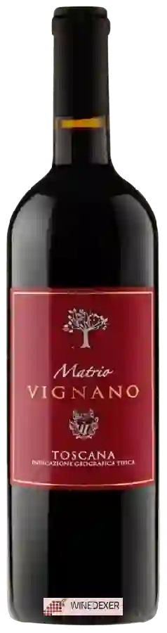 Wijnmakerij Vignano - Matrio