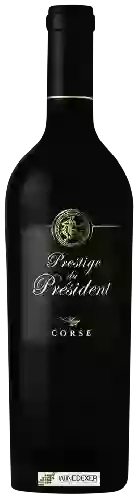 Wijnmakerij Vignerons de l'ile de Beaute - Prestige du Président Rouge