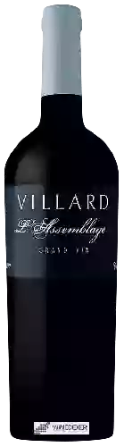 Wijnmakerij Villard - L'Assemblage