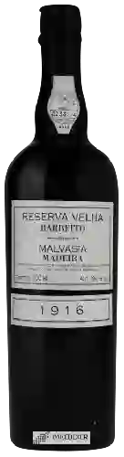Wijnmakerij Barbeito - Reserva Velha Malvasia