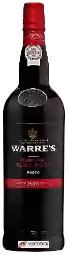 Wijnmakerij Warre's - Heritage Ruby Port