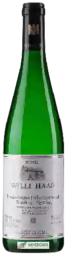 Wijnmakerij Willi Haag - Brauneberger Juffer-Sonnenuhr Riesling Spätlese