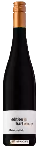 Wijnmakerij Winzerhof Burrlein - Edition Karl Blauer Zweigelt Wijnmakerij Winzerhof Burrlein - Edition Karl Blauer Zweigelt