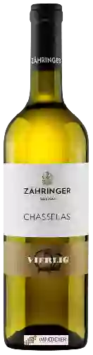 Wijnmakerij Zähringer - Chasselas Vierlig