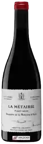 Domaine Abbotts & Delaunay - Domaine de la Métairie d'Alon La Métairie Pinot Noir