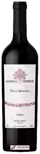 Domaine Achaval-Ferrer - Finca Altamira Malbec