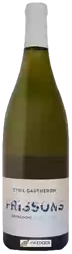 Domaine Alain Gautheron - Frissons Bourgogne Chardonnay
