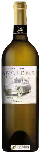 Domaine Anciens Temps - Grande Réserve Chardonnay
