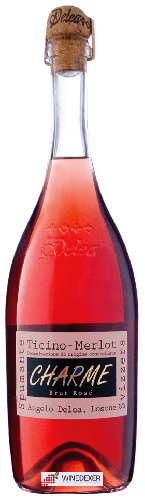 Domaine Delea - Charme Merlot Spumante Brut Rosé