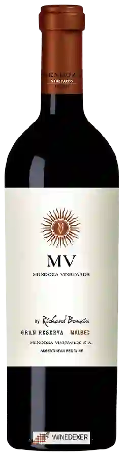 Domaine Mendoza Vineyards - MV Gran Reserva Malbec Domaine Mendoza Vineyards - MV Gran Reserva Malbec