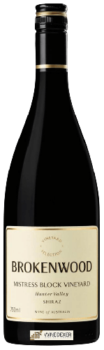 Winery Brokenwood - Mistress Block Vineyard Shiraz Winery Brokenwood - Mistress Block Vineyard Shiraz
