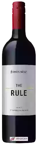 Domaine Fowles Wine - The Rule Shiraz