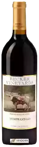 Domaine Becker Vineyards - Tempranillo