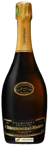 Domaine Bergeronneau-Marion - Blanc de Blancs Brut Champagne Premier Cru