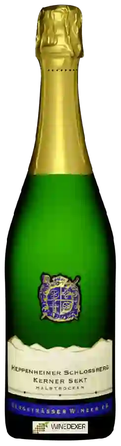 Domaine Bergsträsser Winzer - Heppenheimer Schlossberg Kerner Sekt Halbtrocken Domaine Bergsträsser Winzer - Heppenheimer Schlossberg Kerner Sekt Halbtrocken